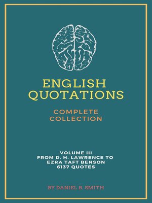 cover image of English Quotations Complete Collection, Volume III
